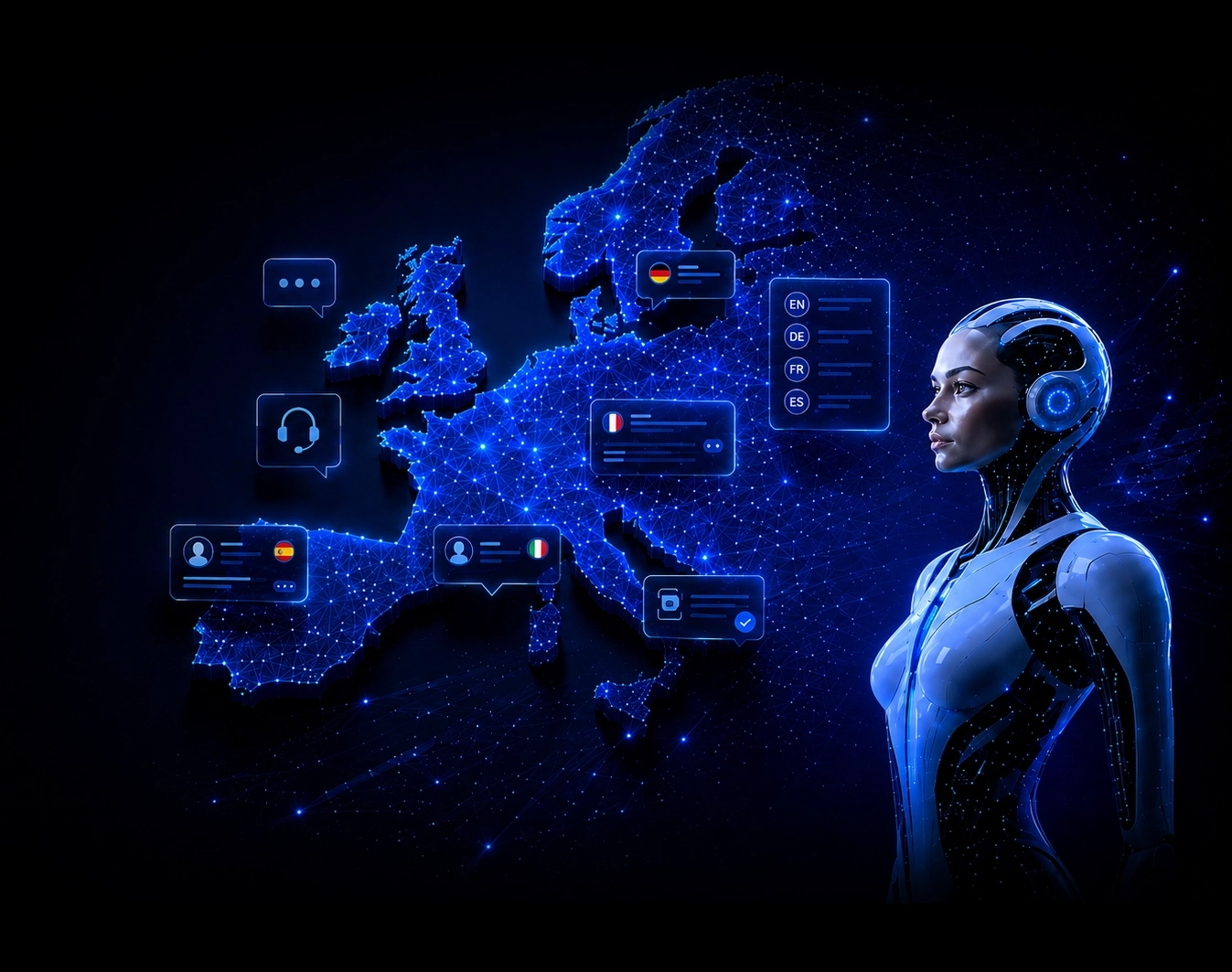 International customer support with AI automation